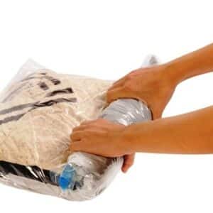 סט 2 שקיות וואקום לנסיעות, עבור מזוודה (ללא שואב)