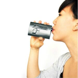 פלאסק שתייה חריפה 120 מ"ל - Shot Gun