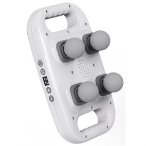 אקדח עיסוי מקצועי 4 ראשים עם צג דיגיטלי וידיות אחיזה