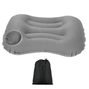 כרית מתנפחת לגב עם משאבה מובנית - לטיסות ונסיעות