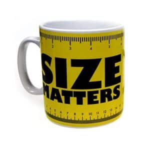 ספל ענק 900 מ"ל - Size Matters Mug