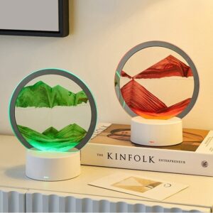 מנורת אווירה חול נע - Moving Sand ART