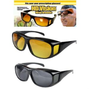 משקפי שמש מתלבשים על משקפי ראיה - מארז 2 יח'