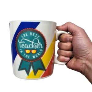 ספל ענק 900 מ"ל למורה - THE BEST TEACHER IN THE WORLD