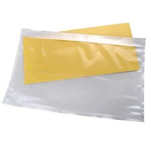 500 מעטפות שקופות פקינג ליסט/כיס ניילון שקוף למסמכים 22X16 ס"מ