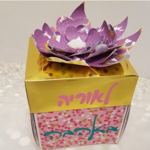 קופסא מתפוצצת - מתנה מרגשת, אישית וייחודית